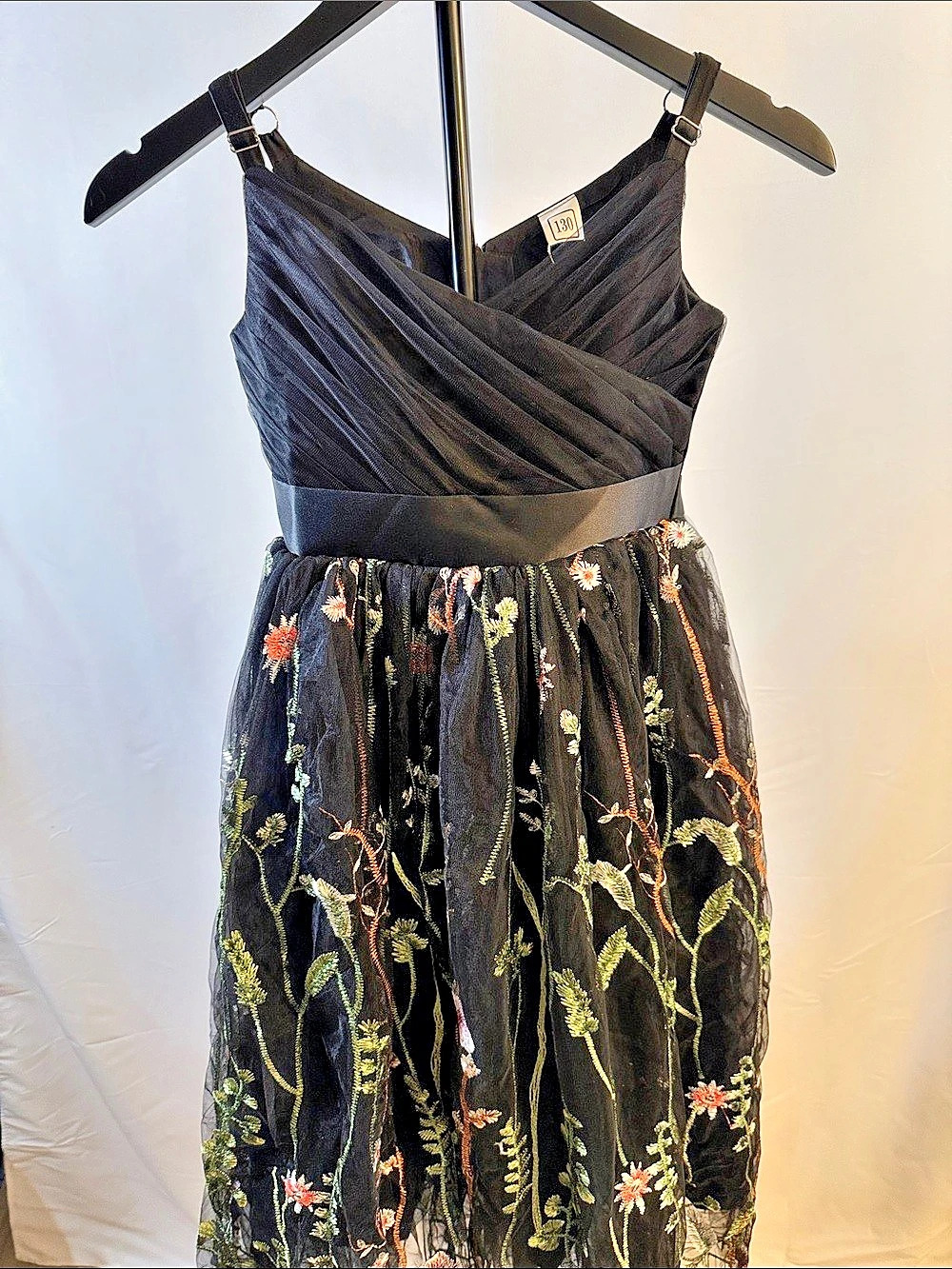 Ibtom castle castle Floral Midi Dress Size 6 NWT
